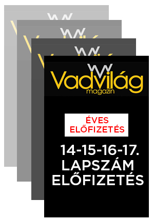 Éves előfizetés - Vadvilág Magazin 14-15-16-17. lapszám